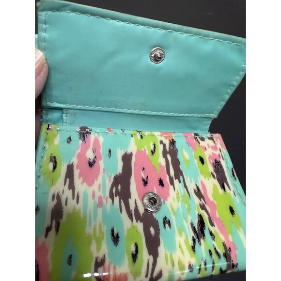 CLAIRE'S Abstract Mini Wallet Change Purse Billfold - Picture 5 of 8
